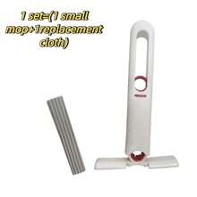 1/3 chiếc, Chổi lau nhà mini cầm tay, Đầu mút có thể mở rộng và tháo rời, xoay được, dụng cụ vệ sinh nhỏ gọn, thích hợp để lau dọn nhà bếp, phòng tắm, phòng khách và xe hơi. (Đầu mút thay thế được cắt ngẫu nhiên. Mọi thứ tùy thuộc vào sản phẩm thực tế nhận được.) - phong cách khác nhau - Xem 10