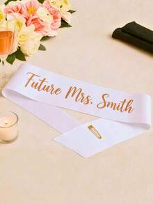 Custom Party Strap With Text, Custom Sash Personalized Sash With Logo Text, Bride To Be Sash, Bachelorette Sash, Custom Sashes For Pageants Birthday, - Multicolor - View 7
