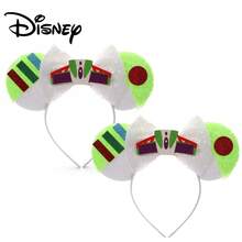 Băng đô tai chuột Mickey và Buzz Lightyear của Disney, phụ kiện chụp ảnh chất lượng cao, thiết thực và đa năng, cần thiết cho các bữa tiệc và chuyến đi chơi ở công viên giải trí, phù hợp cho mặc hàng ngày/sinh nhật/ngày lễ, phụ kiện đội đầu hóa trang, đạo cụ chụp ảnh sinh nhật, vật dụng không thể thiếu khi check-in, trang phục phong cách cổ tích dễ thương. - Xem 1
