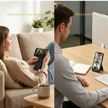 1 chiếc giá đỡ điện thoại từ tính có thể gập lại, chân đế từ tính đa chức năng, thích hợp cho ảnh selfie ở tư thế ngồi nghiêng. - Nhiều màu - Xem 2