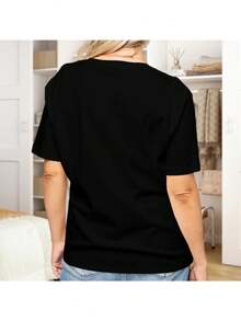 Women T-Shirts - Black - View 3