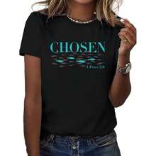 Women T-Shirts - Black - View 9