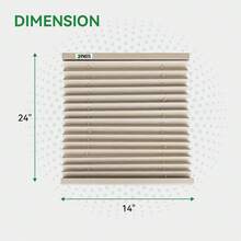 RV Blinds For Camper Windows, Camper Replacement Blinds, Privacy Protection, RV Window Shades For RV, Camper, Travel Trailer, Grey (14" W X 24" L) - ColorZ - 查看 2