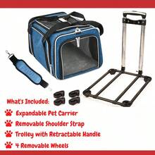 Pet Backpack - Bleu azur - Voir 9