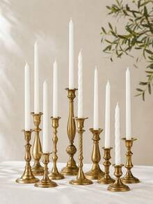 Juegos de velas aromáticas en forma de pilar romano con forma de cono, sin humo negro, con fragancia, que pueden arder durante 4 horas. Las propias velas tienen fragancia. Velas decorativas para el hogar que, combinadas con portavelas, crean una decoración muy atmosférica. Adecuadas para la decoración del hogar, reuniones, decoración de mesas, regalos festivos, cenas, banquetes/fiestas, relajación/meditación, iluminación ambiental. - vela larga blanca - Ver 1