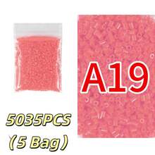 Hạt nhựa Sundymot 2.6mm, hơn 5000 hạt, màu vàng cam, đóng gói riêng lẻ, không bị rơi vãi, dùng để làm mặt dây chuyền, móc khóa, đồ trang sức thủ công, quà tặng tốt nghiệp, tựu trường, Giáng sinh, tiệc tùng, sinh nhật, bộ hạt nhựa nhiều màu 2.6mm. - Hạt ghép hình 2,6mm - Xem 20