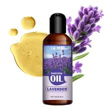Minyak Esensial Lavender 100ml, Aroma Lavender Manis dan Tahan Lama, Cocok untuk Diffuser Mobil, Penggunaan di Rumah atau Luar Ruangan, Kompatibel dengan Humidifier, Diffuser Aroma, Stik Diffuser Rattan, Hadiah Aromaterapi - Minyak esensial lavender - View 6