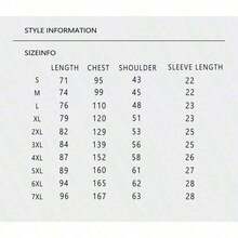 Ropa Urbana para Hombre, Impresión Oficial a Doble Cara, 220g 100% Algodón, Cuello Redondo, Manga Corta, Camiseta con Estampado, Talla Grande, Para Conjuntos de Verano Masculinos, Camisetas con Estampado para Mujer - Negro - Ver 3