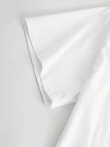 Women's Casual Shirt Print T-Shirt, Short Sleeve And Round Neck, Local Spring/Summer Urban Fashion. - Putih - View 4