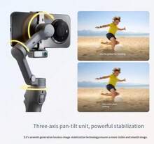 Bộ sản phẩm tiêu chuẩn DJI Osmo Mobile 8: Bộ ổn định gimbal cầm tay 360°, hoàn hảo cho việc theo dõi 360 độ, ổn định hình ảnh, gậy selfie và phát trực tiếp/quay vlog. - Xem 9