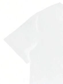 Camiseta de ocio y moda para mujer 100% con estampado de faro y olas - Top de manga corta con estampado náutico de faro |     Corte Holgado - Adecuado para verano, otoño y uso casual diario como ropa de playa (lavable a máquina) Cómodo, holgado - Blanco - Ver 2