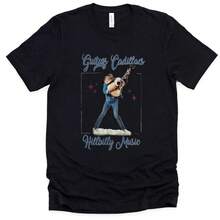 Camiseta de concierto estilo vintage;Camiseta con gráfico de Dweezy Jokham;Camiseta de música country de los 90;Camiseta de música country de la vieja escuela;Música country clásica camisa blusa casual mujer blusa elegante mujer ofertas conjunto de mujer chamarras para dama playeras deportivas para mujer top deportivo mujer top de mujer  flash oferta - Negro - Ver 1