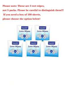 Disposable Eyewear Cleaning Wipes - Used For Eyewear, Fashion Glasses, Mobile Phone Screens, Electronic Products, And Camera Lens Cleaning Agents - Easy To Carry, Eyewear Cleaner, Screen Cleaner, Durable Packaging, Essential For Outdoor Travel - Eyeglass Cleaning Cloth - View 9