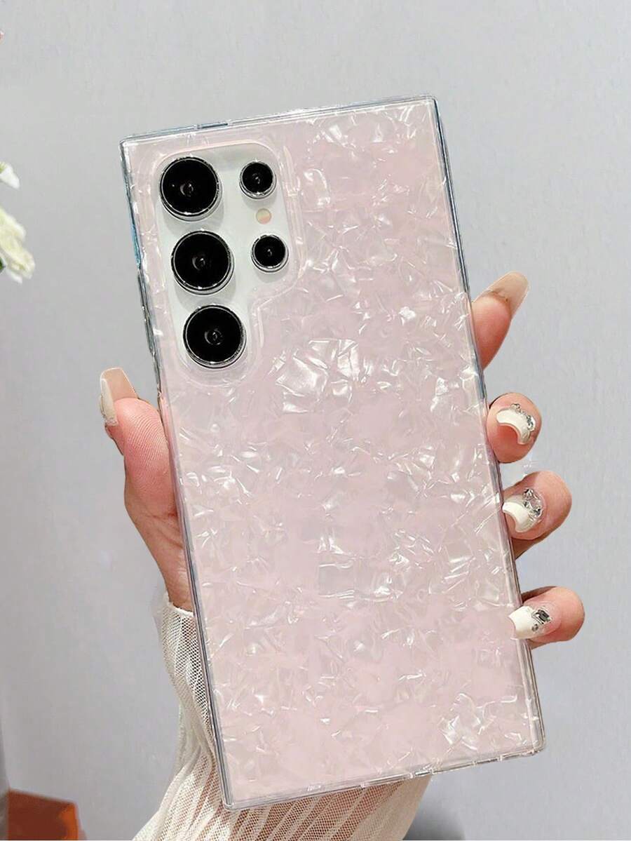 Shell Pattern Phone Case, Suitable For Samsung S26Ultra / S25Ultra S24Ultra S23Ultra S22Ultra S21Ultra A55 /A17/ A56/A57 /A06 A15/ A16 / A26 / A35 / A36 / A25 / A54, Shell Pattern Phone Case For Huawei P30 P30Pro Honor90, Fashion Phone Case For Samsung S23 / S23 FE/S24 FE/S25, Girl Phone Case, Phone Case