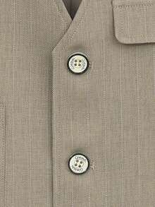 Young Boys 2pcs Set Exquisite Young Boy Formal Wear Vest + Shorts Suit Set Gentleman Style Spring Autumn Summer - Khaki - View 6