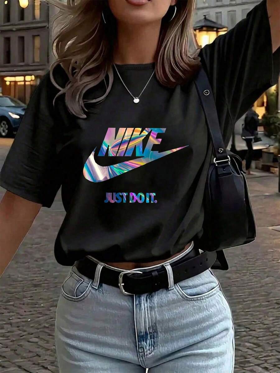 Women T-Shirts - Black - View 1