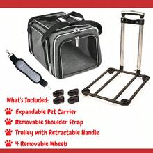 Pet Backpack - Grey - View 8