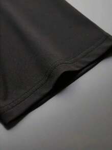 Impala Camiseta de hombre de gran tamaño con estampado elegante - Negro - Ver 4