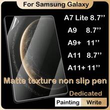 Bộ 2 bút cảm ứng chống trượt (dùng để vẽ/viết) tương thích với máy tính bảng Galaxy Tab A11+/A9+ 11 inch và Tab A11/A9/A7 Lite 8.7 inch. Miếng dán bảo vệ màn hình máy tính bảng, bề mặt mờ, bút vẽ chống trượt. - 2 chiếc - Xem 1