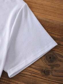 Fashion Printed T‑Shirts for Women, Oversized Streetwear Tops, Comfortable and Stylish All‑Match Summer TeesCamisetas Mujer Estampado Naturaleza Primavera y Verano Casual Suelta Cuello Redondo Manga Corta - Blanco - Ver 5