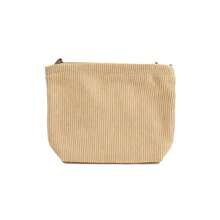 1pc Customizable Photo & Text Corduroy Makeup Bag, Personalized Printed Cosmetic Pouch, Multi-Functional Storage Bag For Women, Suitable For Travel And Daily Use - Multicolor - View 11