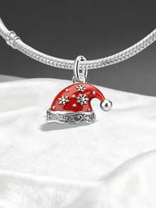 1 pieza Colgante de conejo con flor de primavera de plata de ley 925 minimalista y único, regalo de joyería delicada para hacer collares DIY para mujeres y hombres - recolectar - Ver 9