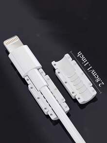 PVC 電纜保護套，耐用充電線套，適用於手機、USB、平板電腦數據線，非電子充電線保護配件 - 多色 - 查看 3
