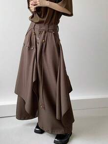 Women Pants - Coffee Brown - View 10
