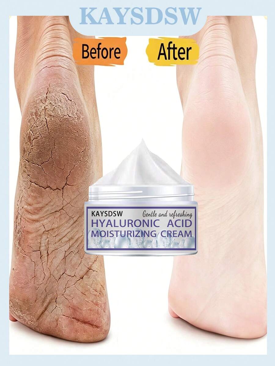 Crema hidratante para los pies, suave y refrescante - esencial para el cuidado diario de los pies - Multicolor - Ver 1