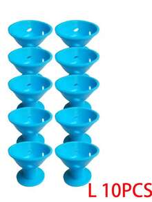 10/20 peças de modeladores de cabelo de borracha macia, rolos de cabelo de silicone sem calor, presilhas que não machucam o cabelo, ferramentas de cabeleireiro para fazer penteados em casa, modeladores de ondas, ferramentas de modelagem de cabelo - Multicolorido - Ver 16