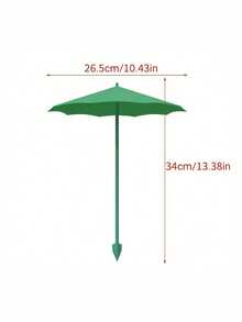 1/2件裝植物遮陽傘桿，戶外盆栽遮陽棚，庭院花卉與蔬菜遮陽頂篷，適用於戶外植物、花盆與蔬菜園 - 多色 - 查看 9