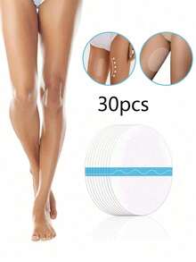 5-50pcs Invisible Thigh Anti-Chafing Patches, Thigh Anti-Chafing Stickers, Transparent Invisible Anti-Chafing Thigh Patches, Invisible Anti-Chafing Thigh Patches, Waterproof Patches, Invisible Thigh Patches, Waterproof, Comfortable Daily Wear, Waterproof Beauty Enhancement Patches, And Comfortable, Suitable For Daily Wear And Special Occasions Summer Cooling, Beach, Travel - Multicolor - View 15