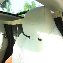 1 pieza Cortina para ventana de coche con estampado de dibujos animados, pantalla solar retráctil de doble capa, protección de privacidad, aislamiento térmico, variedad de patrones disponibles - A - Ver 11