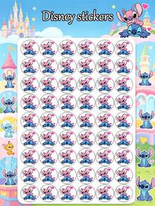 Cute Stitch Cartoon Vinyl Stickers, Lilo & Stitch Classic Character Self-Adhesive Decals, Waterproof Aesthetic Sticker Pack For Teens, Kids And Disney Fans. High-Quality Waterproof Vinyl Material, Sun Protection, Fade Resistant, Scratch Proof And Long Lasting. Easy To Peel And Paste, No Residue Left After Tearing Off, Material Suitable For All Ages. - Self-adhesive - View 5