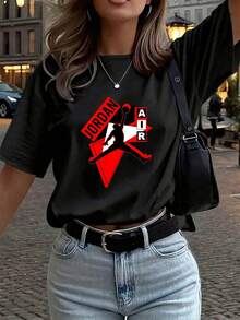 Women T-Shirts - Black - View 6