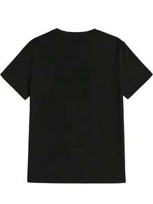 180G Mujer Camiseta Elegante de Orgullo de Haití - Diseño audaz de la bandera de Haití y texto impreso, disponible en negro con rojoazulverdeblancoanaranjado, adecuado para el Día de la Bandera y celebraciones nacionales. Tejido cómodo, camiseta casual de manga corta. - Oscuro - Ver 2