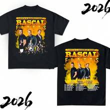 NEW!!!2 Sides Rascal Flatts 2026 Tour Rascal Flatts Inspired Unisex T-Shirt - Black - View 1