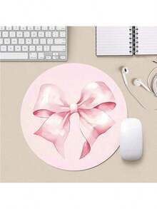 Alas Mouse Bulat untuk Meja Kantor, Alas Mouse Mini Kecil dengan Alas Karet Anti Selip, Cocok untuk Anak Perempuan dan Laki-laki, Alas Mouse Kreatif Lucu Anti Selip, Alas Meja Komputer E-Sports Bulat, Alas Mouse Gaming Kantor Sederhana - View 2