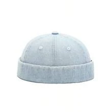 1 chiếc mũ lưỡi trai denim đã giặt, mũ vành mềm có thể điều chỉnh, mũ vành rộng phong cách đường phố cổ điển dành cho cả nam và nữ. - Nhiều màu - Xem 8