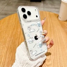 Coque de téléphone Disney : Design mignon de Stitch et de dessins animés avec compatibilité MagSafe. Pour iPhone 17, 17 Air, 16 Pro Max, 17 Pro, 16 Plus, 15 Pro Max, 17 Pro Max, 16 Pro, 15 Plus, 14 Pro, 13 Pro Max, 14 Plus, 14 Pro Max, 12 Pro et 13 Pro. Coque de protection en acrylique durable et résistante aux chutes. - Transparent - Voir 5