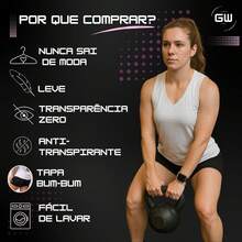 Women's Dry Racerback Tank Top, Plain, Fitness, Walking And Gym - 黑色 - 查看 4