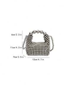 Túi xách du lịch đi biển đính cườm thủ công, túi đeo vai chéo thời trang. - Nhiều màu - Xem 12
