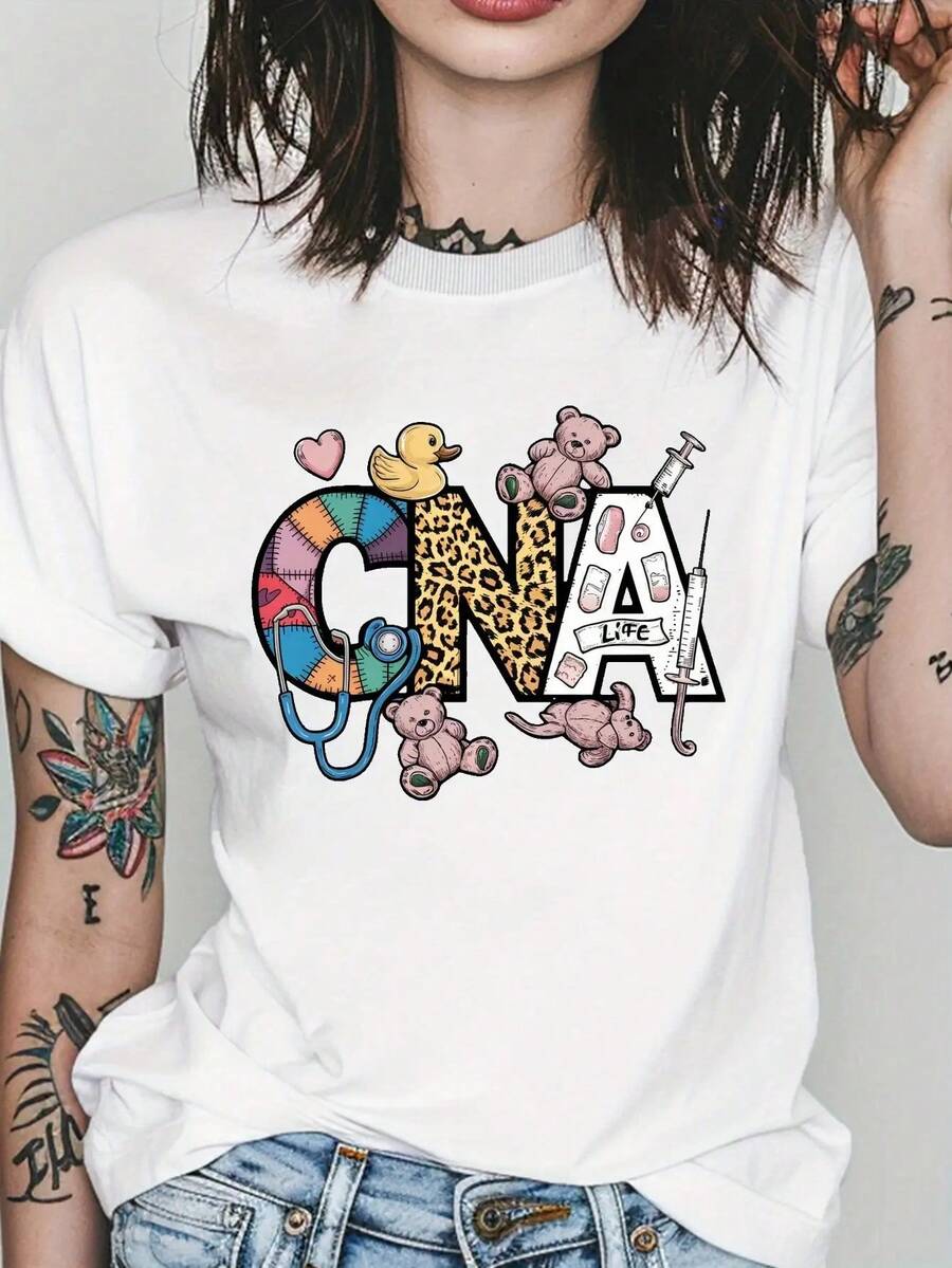 Fashionable Designer T-Shirt With A Comfortable Fit