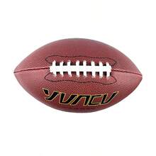 1pc American Football - Durable Standard Ball For Indoor & Outdoor Sports, Training & Game,Rugby Ball - Brown - View 9
