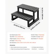 Parti e Accessori - 2 pezzi, Tragfähigkeit 145 kg (320 lbs) - Visualizzare 11