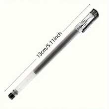 3/9 pièces, 0,38 mm, encre à séchage rapide, noir/bleu/rouge - stylos idéaux pour les examens et l'utilisation au bureau, écriture à pointe fine, rentrée scolaire - Multicolore - Voir 5