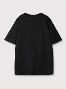 Camiseta Divertida de Jugadora de Billar para Mujer - Diseño Gráfico "Me Encanta Tener la Bola", Camiseta Casual de Talla Grande, 220 g/m² de Gramaje Pesado, Suave y Transpirable, Diseño Unisex, Cuello Redondo Ligero, Corte Regular, Lavable a Máquina, Comodidad para Todas las Temporadas, Ropa con Temática de Billar - Negro - Ver 6