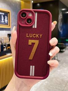 Ốp điện thoại màu đỏ tía thời trang tối giản, chống rơi vỡ, tương thích với iPhone 17, 17 Pro, 17 Pro Max, 16/11/16 Pro/16 Plus/16 Pro Max/16e/15 Pro Max/13/14/12/XS/XR/7G/8P, ốp bảo vệ điện thoại. - Nhiều màu - Xem 3