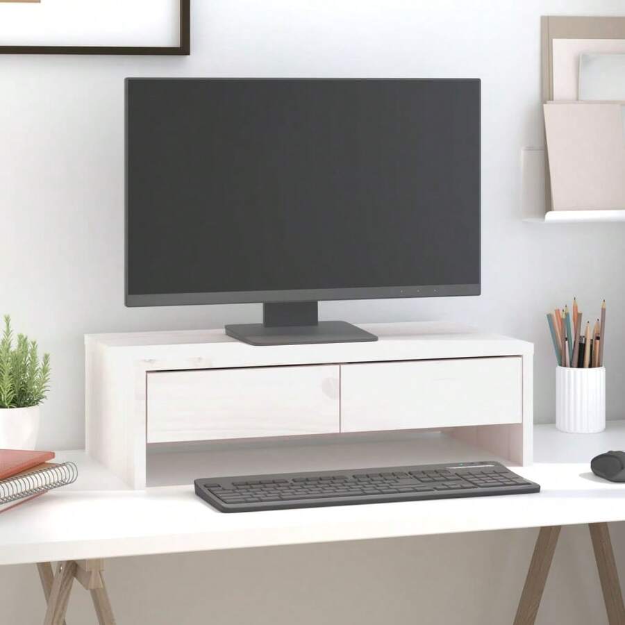 Armários e estantes para computadores - Branco - Ver 1