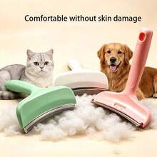 2件套宠物脱毛工具，猫咪梳毛刷，长毛宠物两用除毛梳 - 查看 3